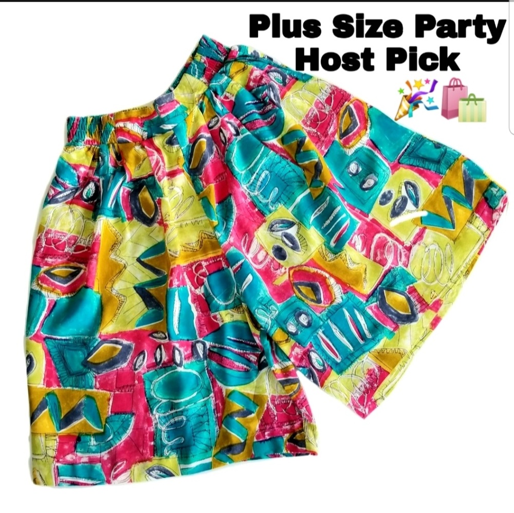 🎉Host Pick🎉🛍🌵High Waisted Flowy Shorts Skort